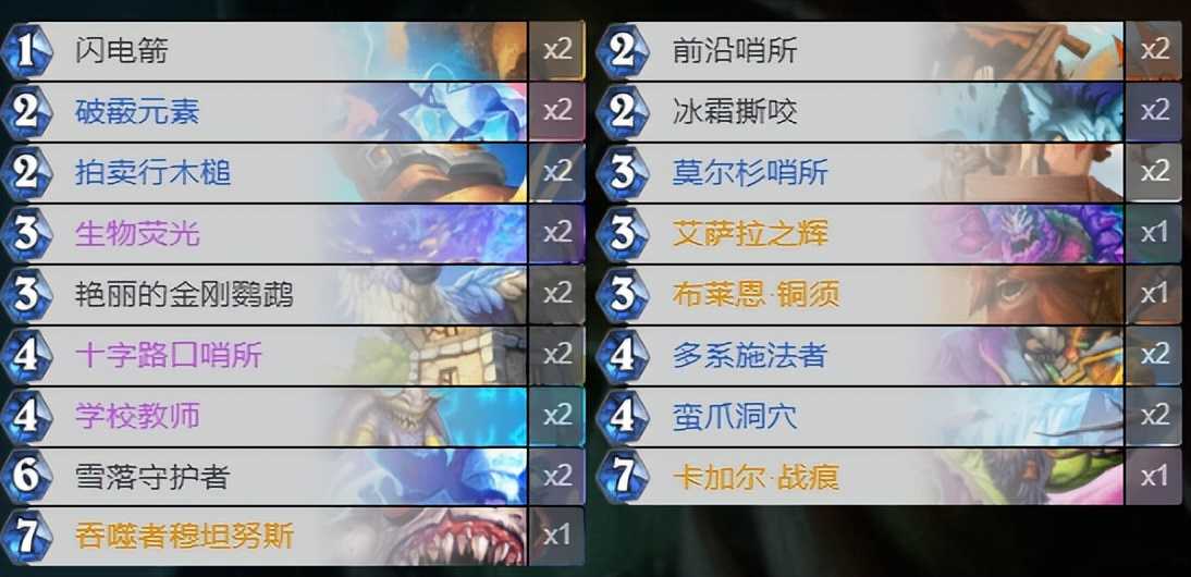 炉石传说:哨所成为了掩息海星的最大克星