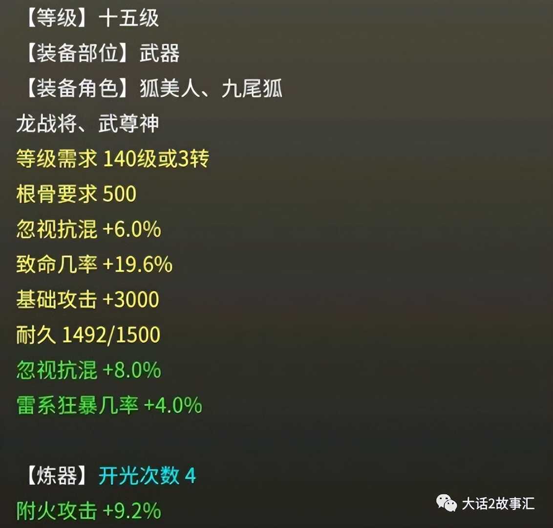 大话西游2：朋友2500元出售十五级武器，玩家竟然觉得便宜