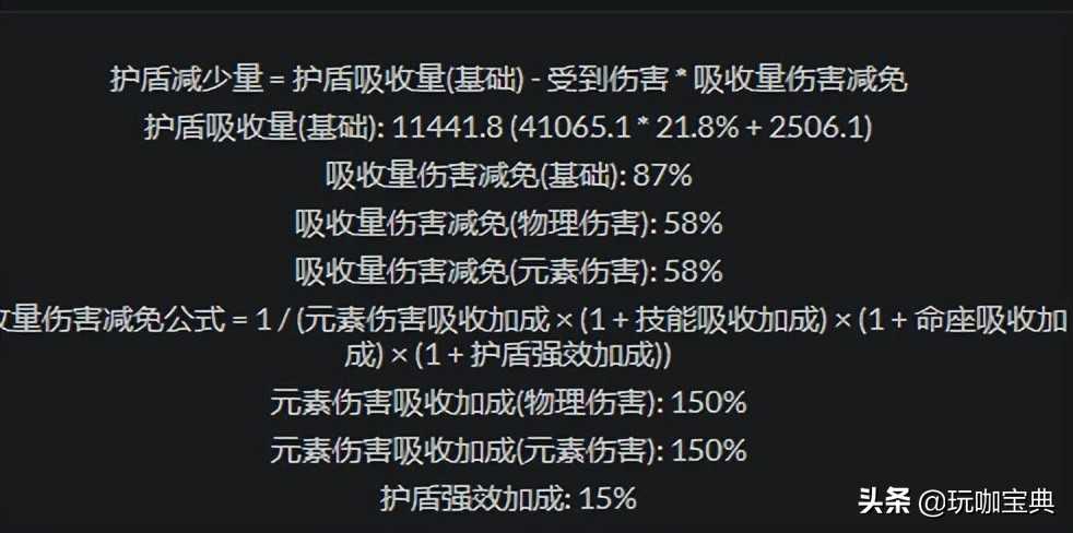 原神实测:护盾角色盾量对比,角色之间的差距到底有多大