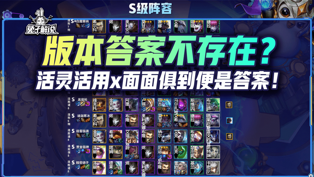 金铲铲之战S6.5:版本答案不存在?活灵活用面面俱到便是答案