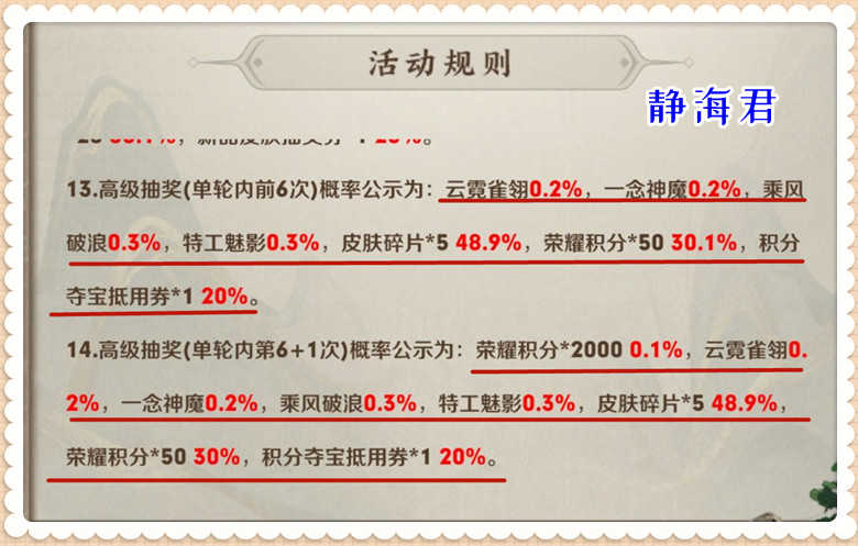 王者荣耀：不能发在公告里的活动来了，「鸿运6 1」神奇在哪里呢