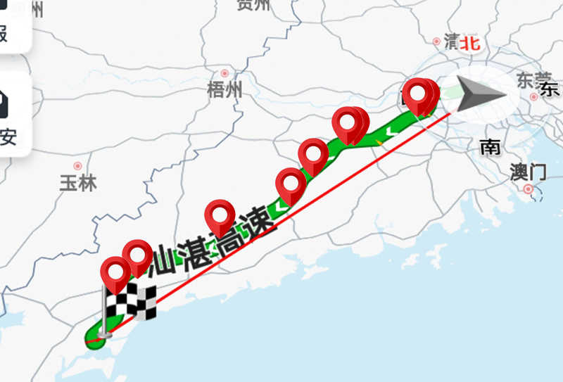 绿水青山就是金山银山 广州-湛江纯电出行攻略