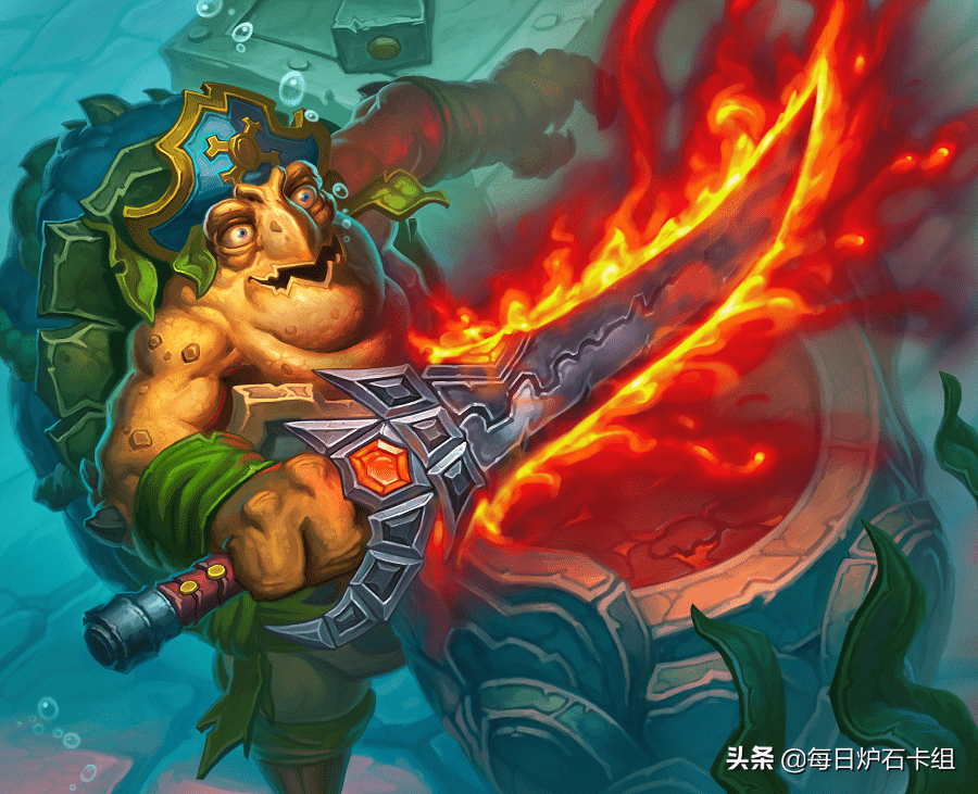 炉石传说:上限拉满3张卡杉!防战代替海盗还需多久?