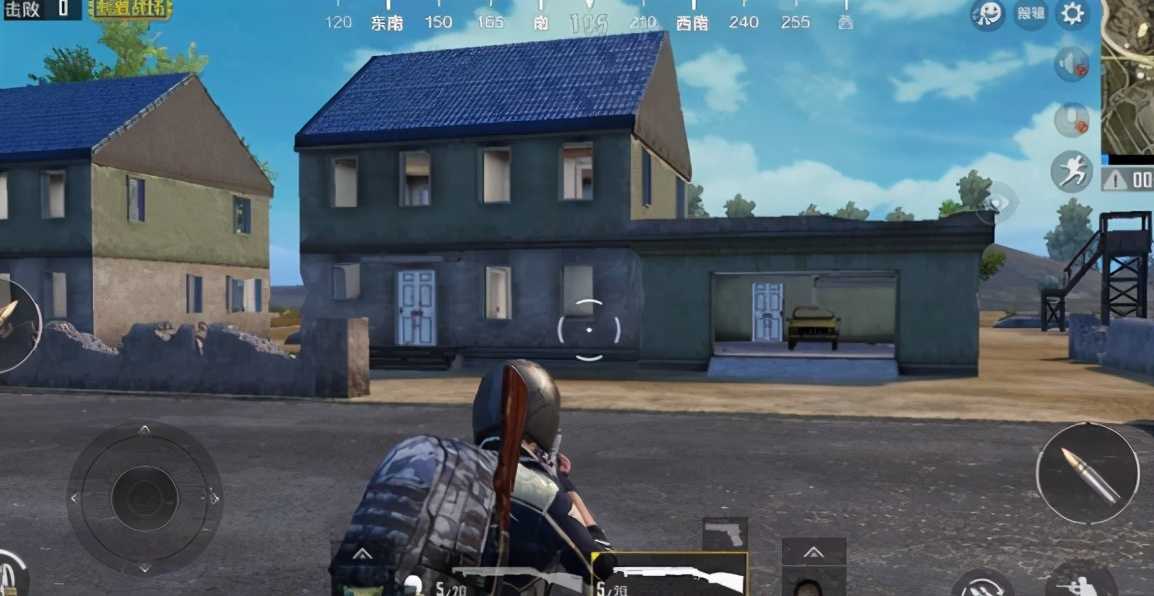 和平精英:新手不适合跳P城?槿夕教学P城打法,玩家轻松学会