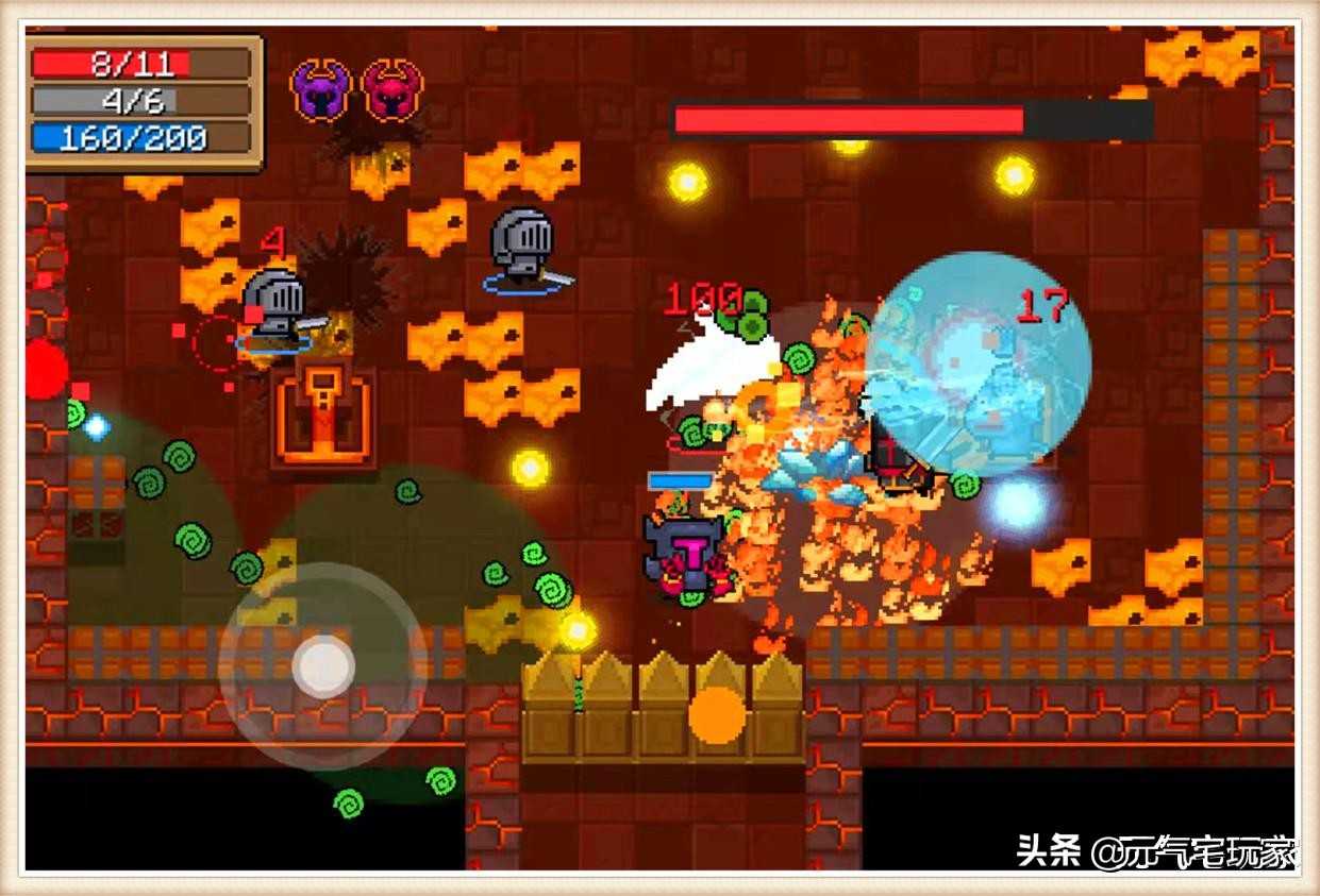 元气骑士:版本超强“特性”,无CD混沌打击,免费骑士YYDS