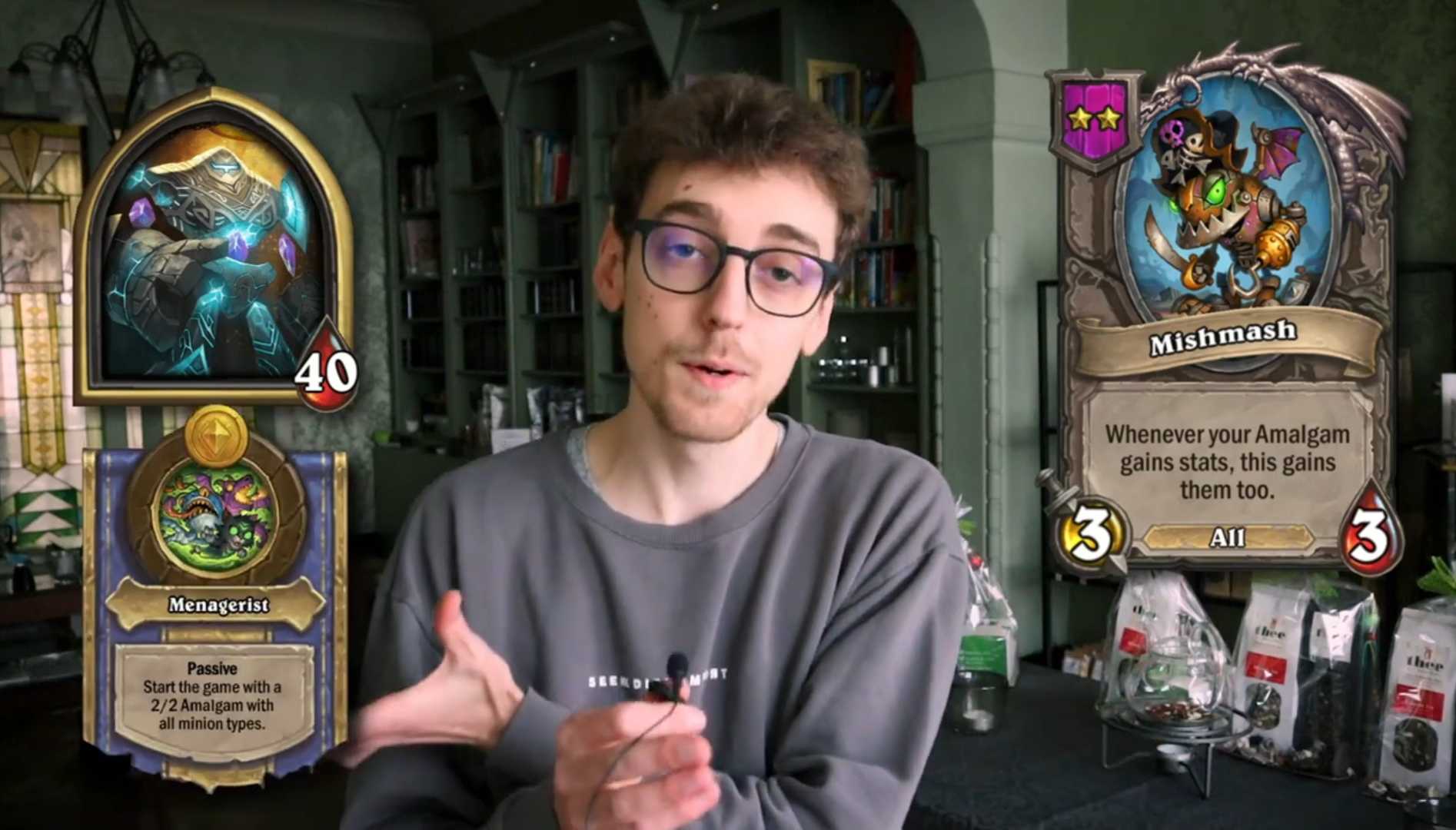 炉石传说:酒馆战棋伙伴第四弹,馆长的专属伙伴效果堪比亲儿子