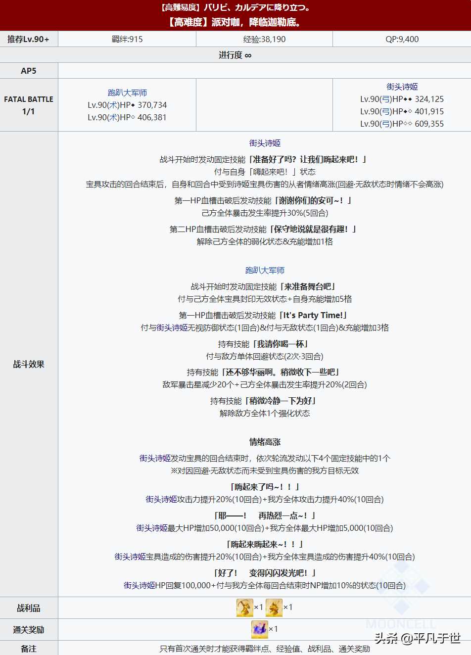 fgo之情人节2021 紫式部与5位跑趴辣妹军团~简易攻略