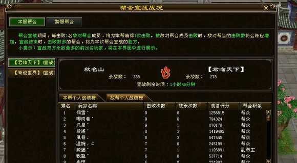 天龙八部:这个服务器众神相争连火12年 今八国联军狙杀王大妈