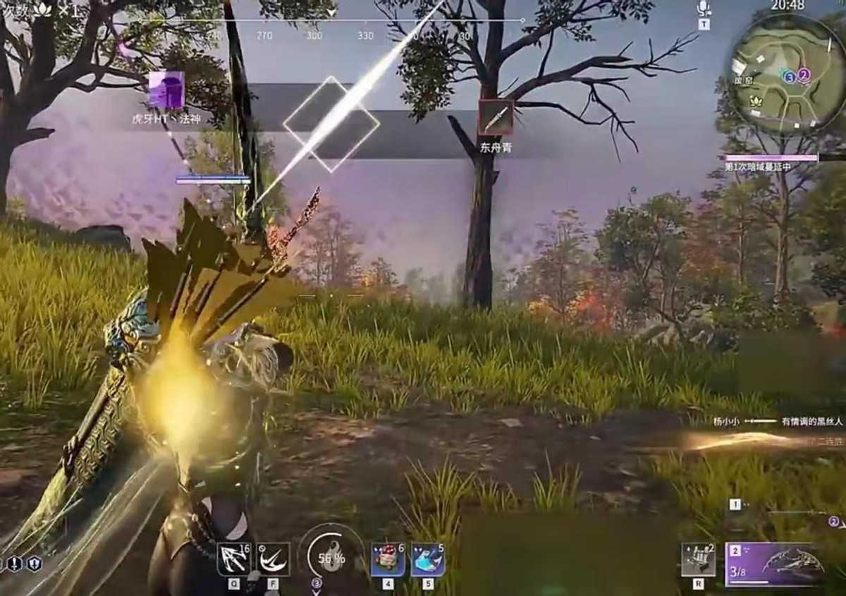永劫无间远程武器难度高?虎牙法神一箭封神,百分百命中技巧曝光
