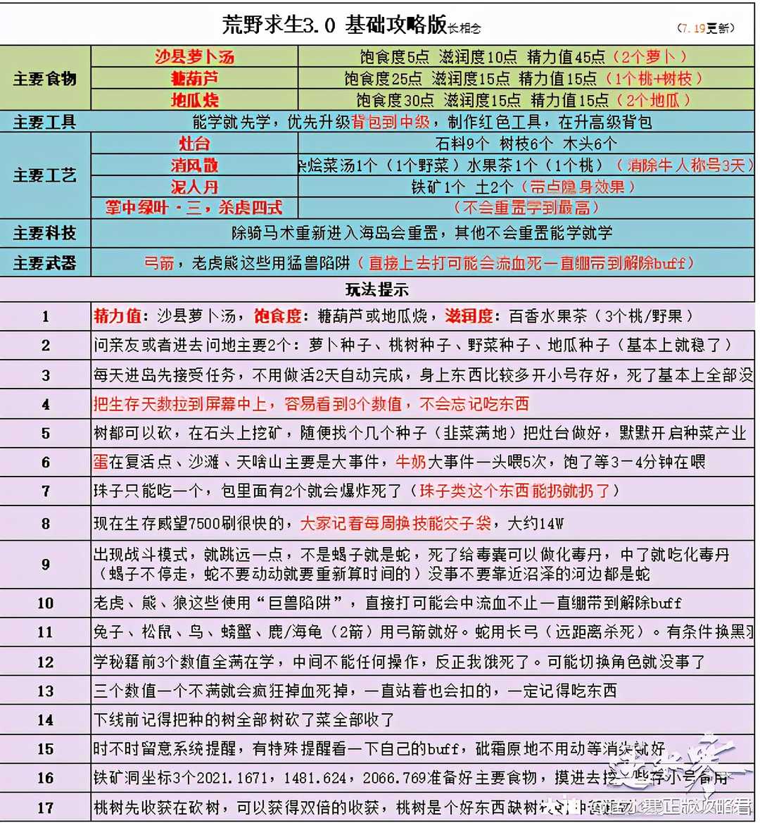 逆水寒荒野求生基础版上分攻略