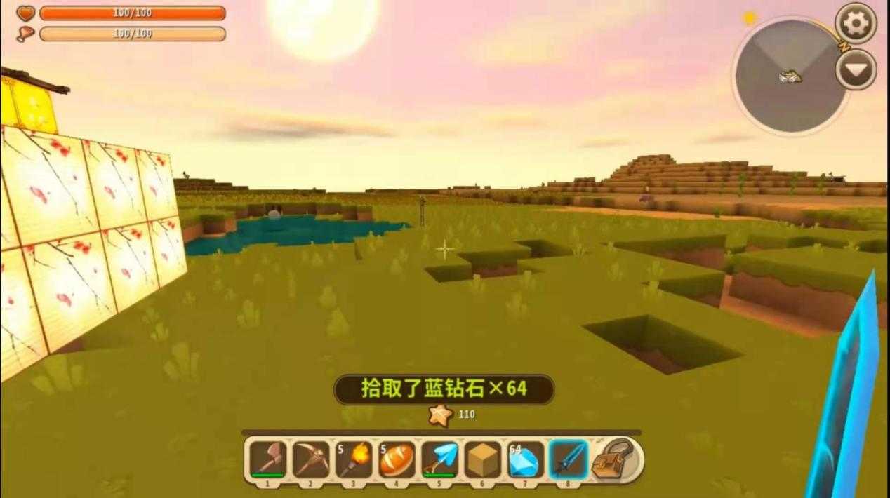 迷你世界神奇地图之万能土块,任何稀罕道具都可以制作