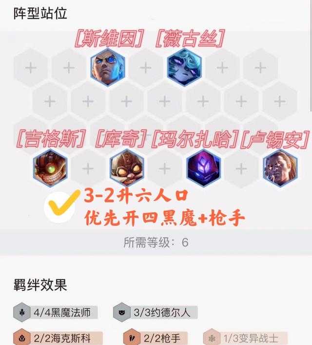 金铲铲之战:赛季末黑魔枪强势回归T0上分阵容答案